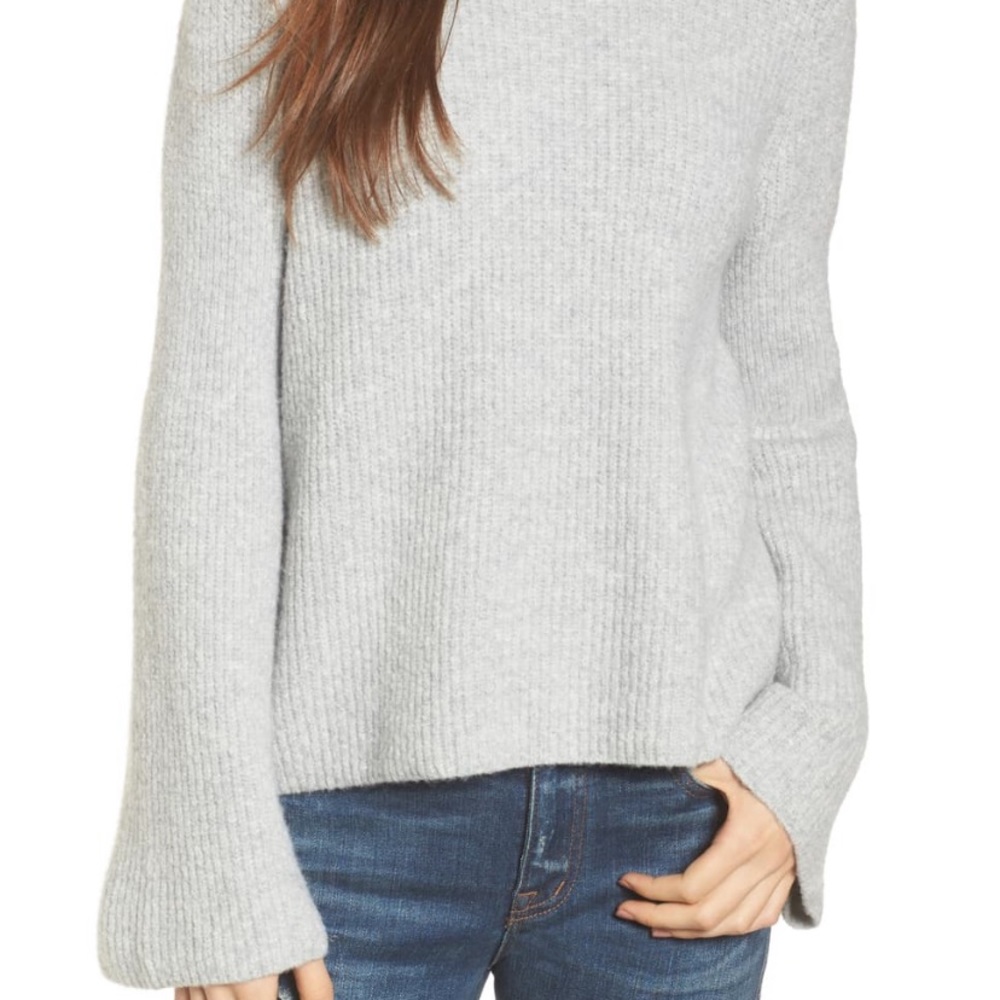 Madewell bell sleeve pullover sweater medium